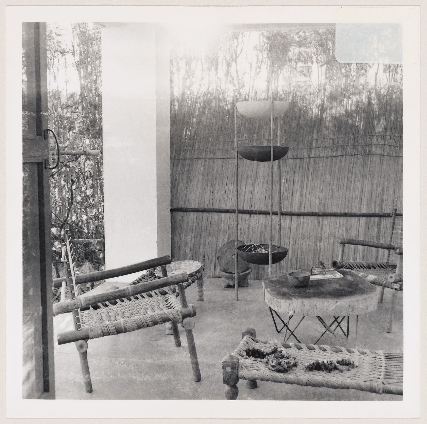 Furniture designed by Pierre Jeanneret for Chandigarh, India