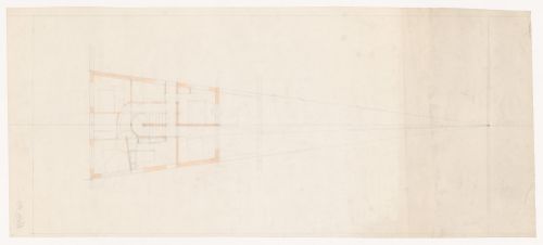 Plan for Casa Fernando Machado [Fernando Machado house], Porto, Portugal