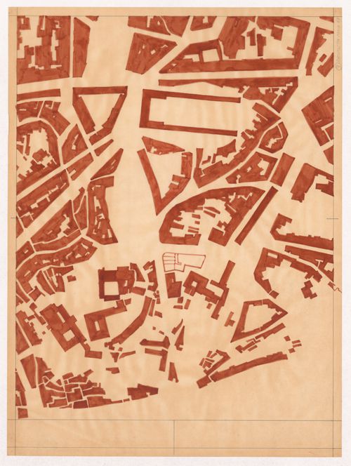 Proposed master plan for Arranjo Urbanístico para a Av. D. Afonso Henriques, Porto, Portugal