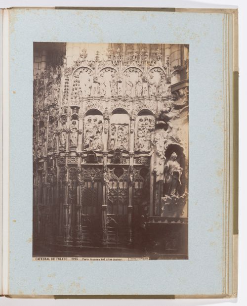 View of the back of the main altar, El Transparente, at the Toledo Cathedral, Toledo, Spain
