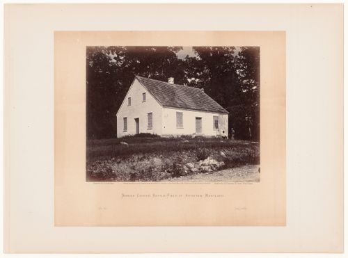 Dunker Church, Battle-Field of Antietam, Maryland