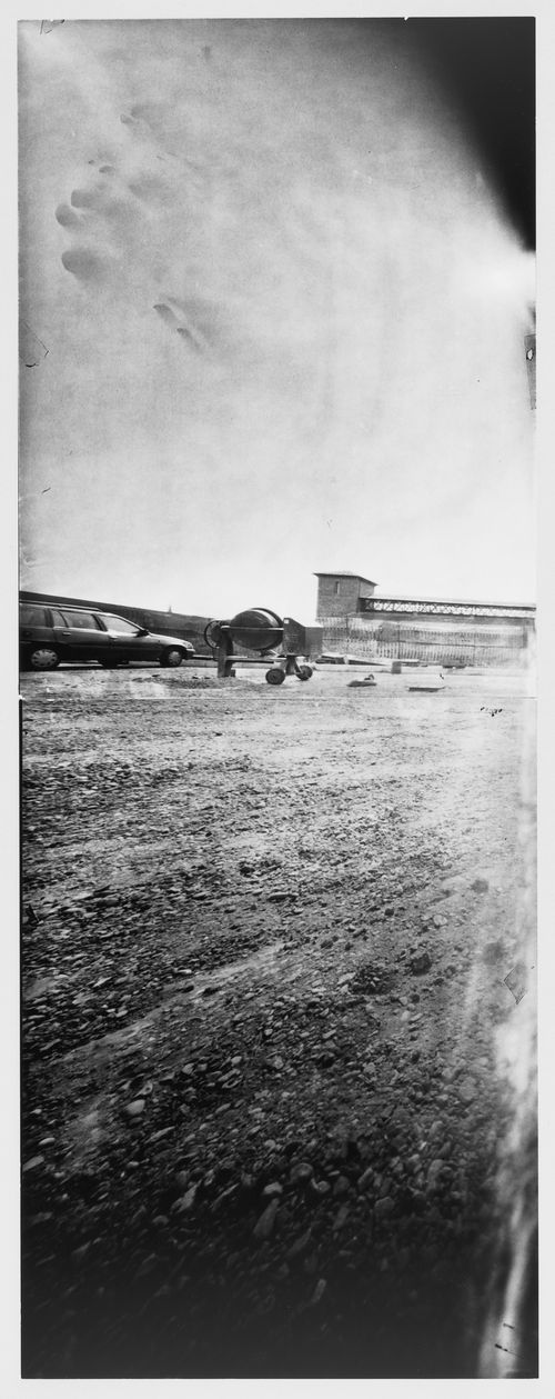 View of an industrial site in Cervia, Italy