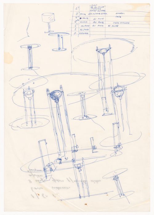 Sketch for Banco Pinto & Sotto Mayor, agência e clube, Lamego