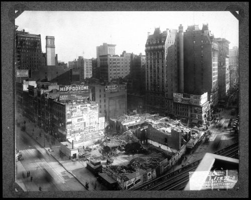 Plate from album ''Hotel McAlpin, New York City 1911-12''