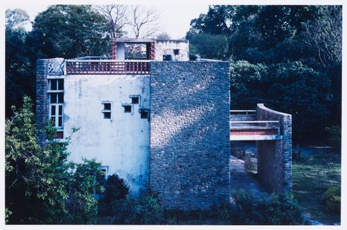 View of the architect's home (Type 4-J), Sector 5, Chandigarh, India
