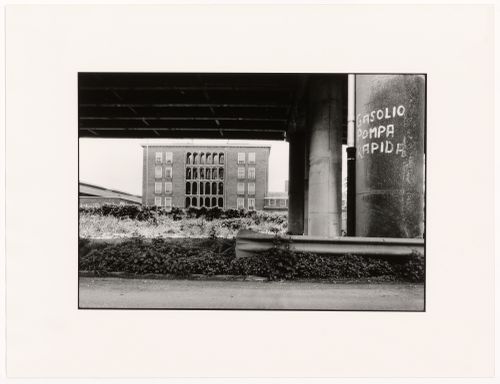 The hidden border between the industrial and the residential zones of Marghera, Venice, Italy