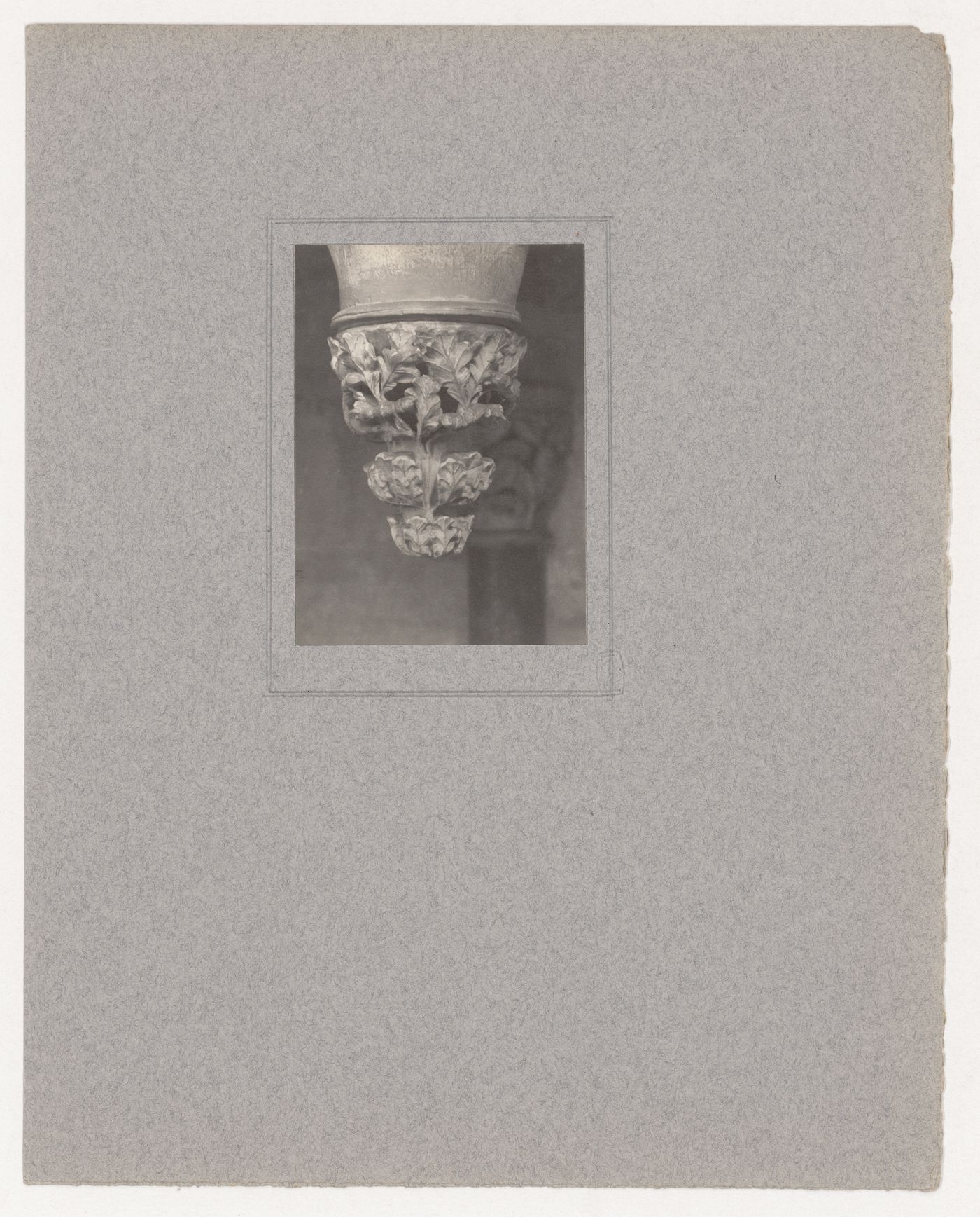 Plate from portfolio ''York Minster Chapter House''