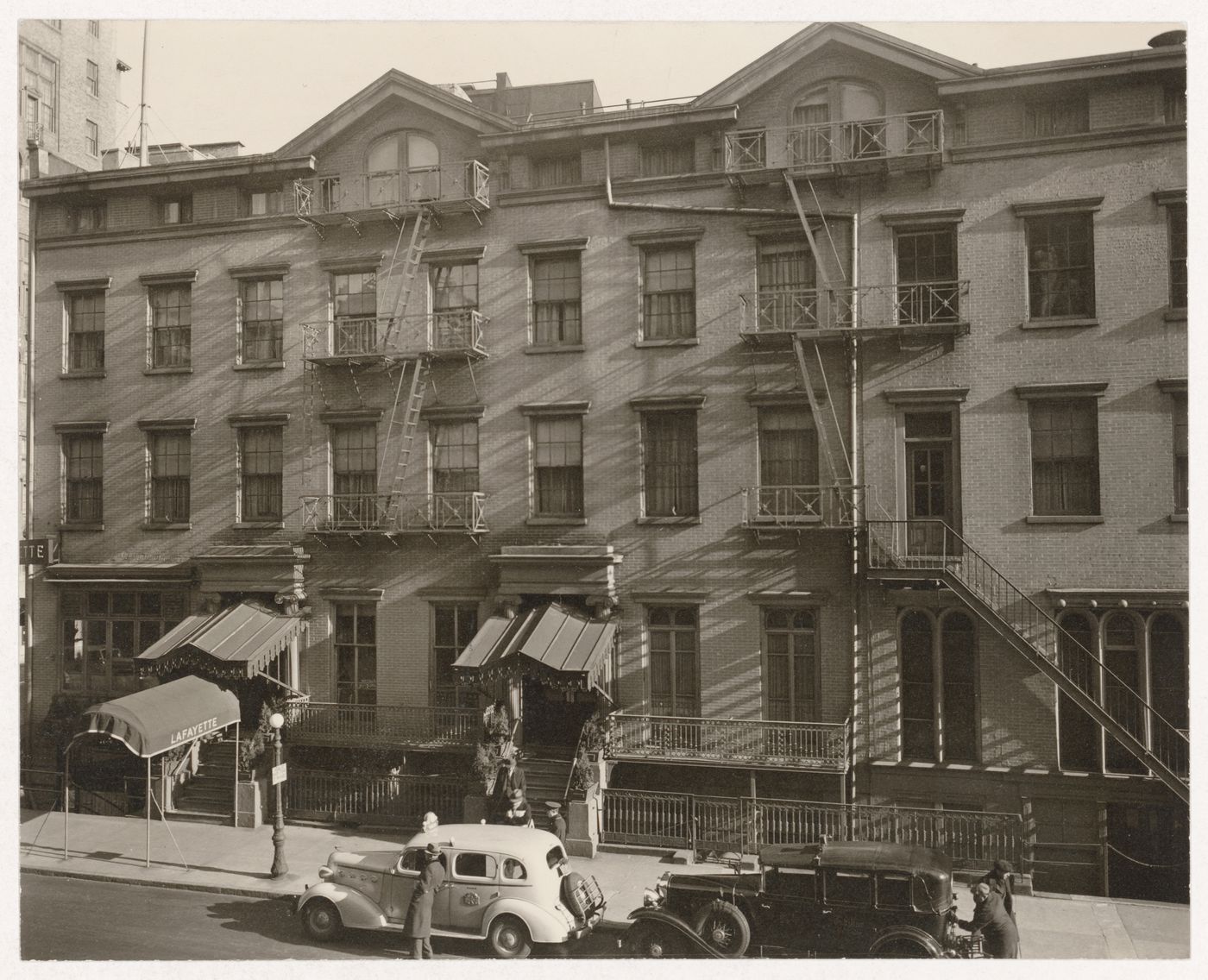 Lafayette Hotel, University Place and 9th Street