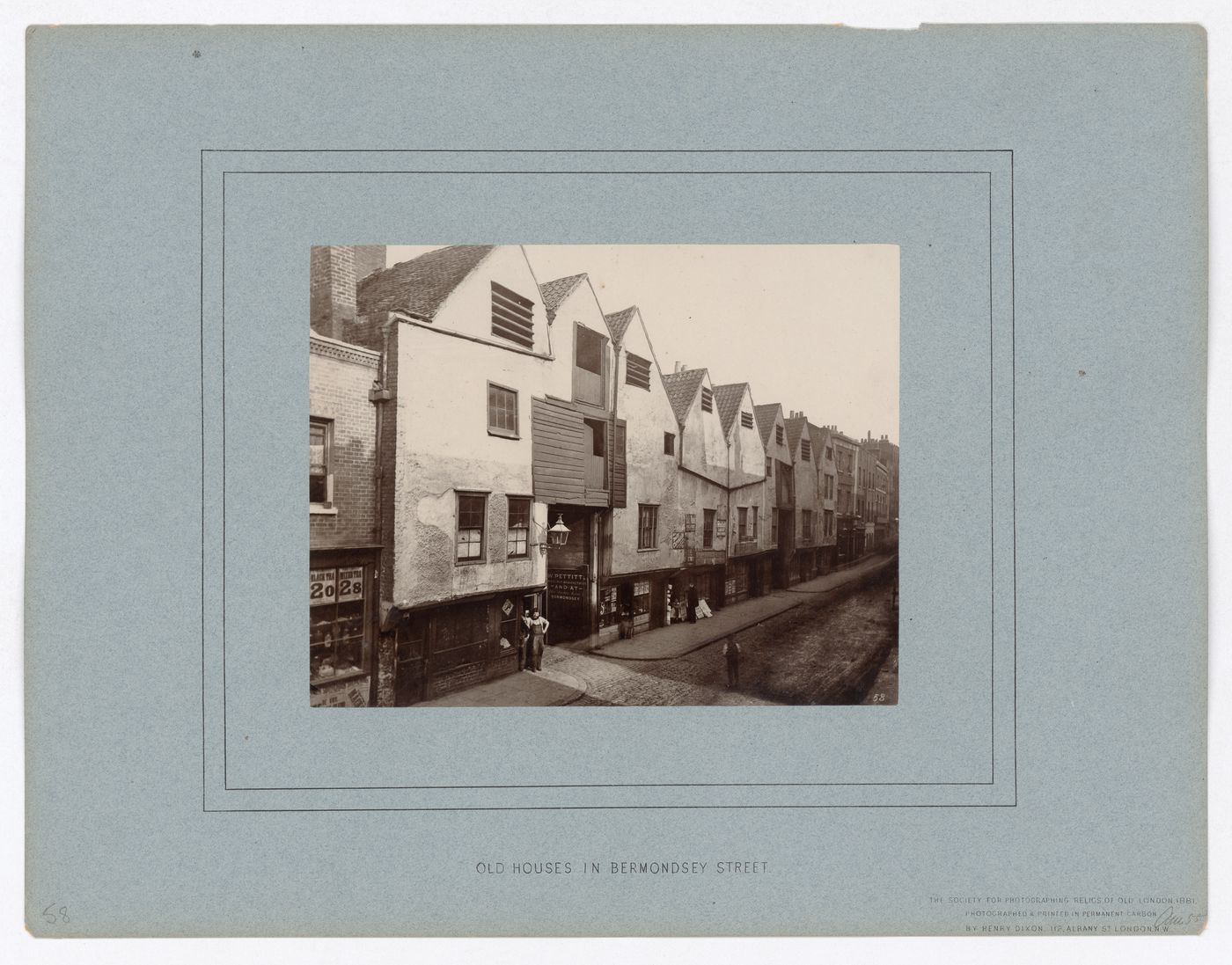 Old houses in Bermondsey Street