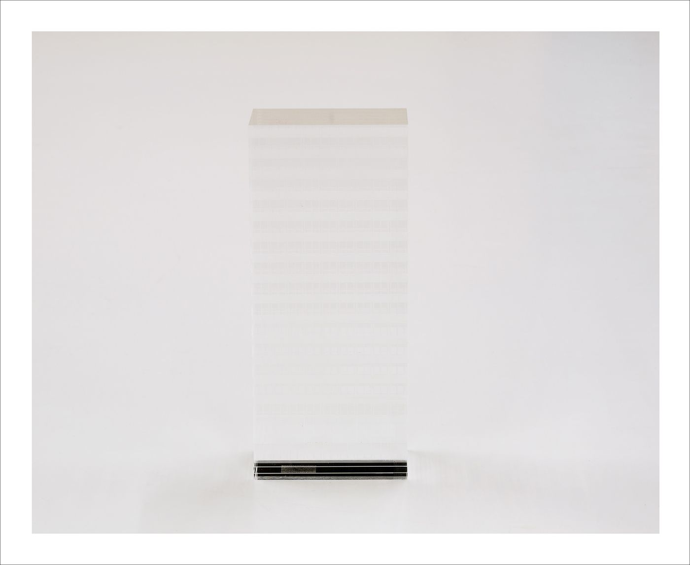 Proofs of Relevance: View of  the model of one of the four  Bioclimatic Towers, Abalos & Herreros (2001-06), Vitoria-Gasteiz, Spain