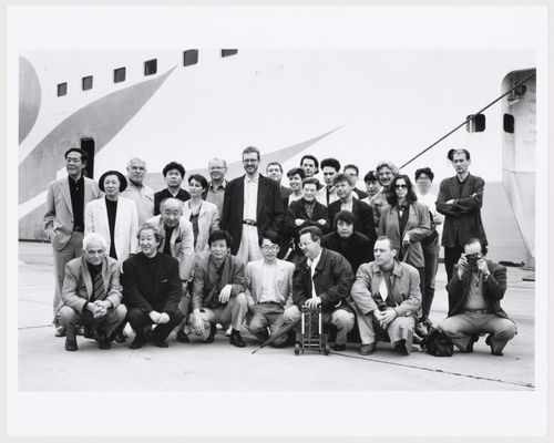 Group photograph of Anywhere conference attendees