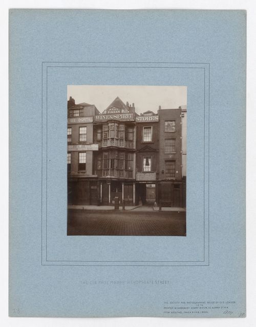 The Sir Paul Pindar Bishopsgate Street