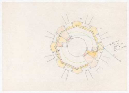Sketch plan for Centro Meteorológico da Villa Olimpica, Barcelona, Spain