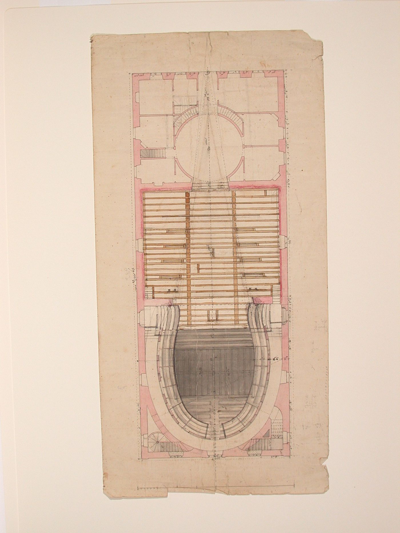 Sections & Plans for aRoyal theatre