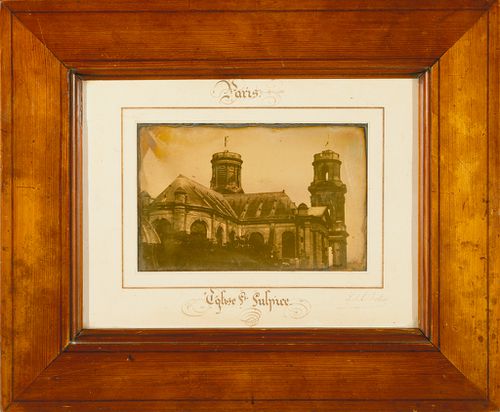 Church of Saint-Sulpice from the east, Paris, France