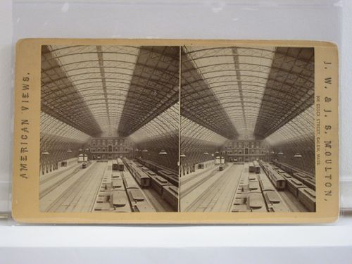 Interior view of Grand Central Depot, New York City