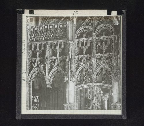Detail view of rood screen of Cathédrale Sainte-Cécile d’Albi, Albi, France