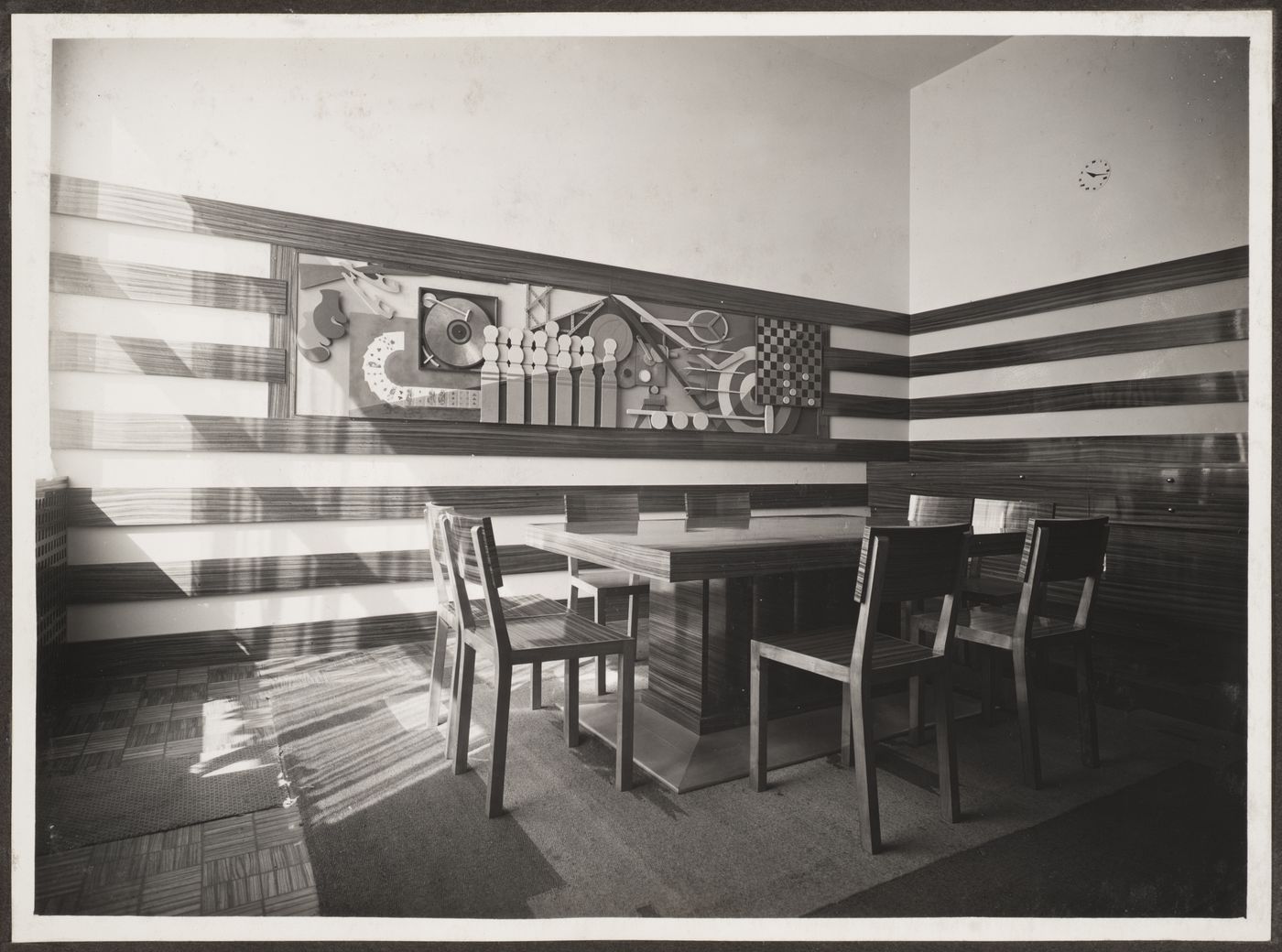 Vue de la salle à manger des enfants, Villa Cavrois à Croix, France