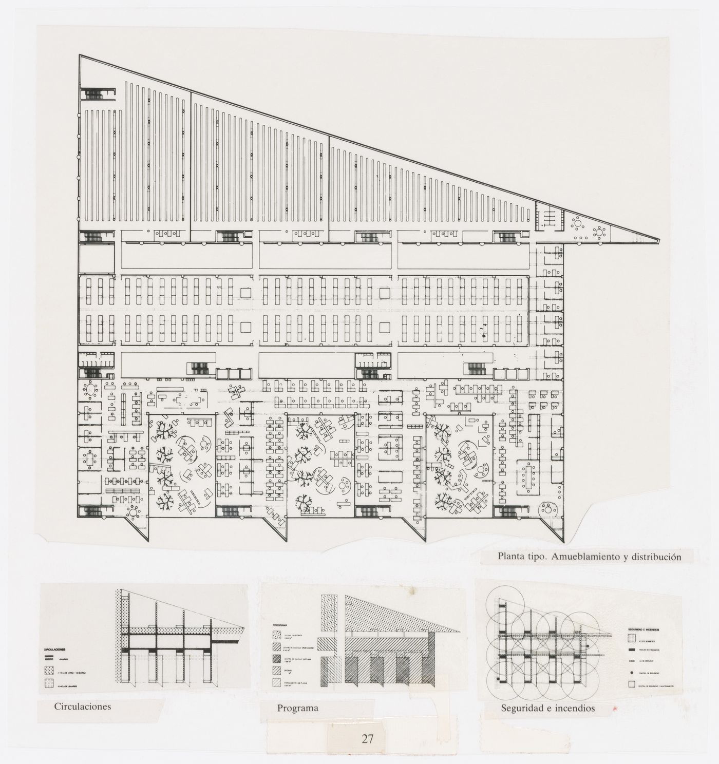 Plan, Centro de cálculo de Telefónica, Madrid, Spain