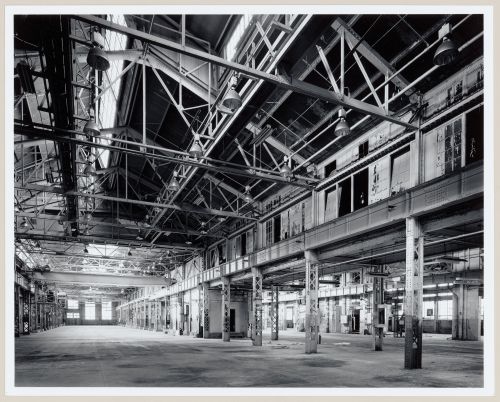 Interior view of the main floor of the Canadian Switch & Spring Company Building, Montréal, Québec