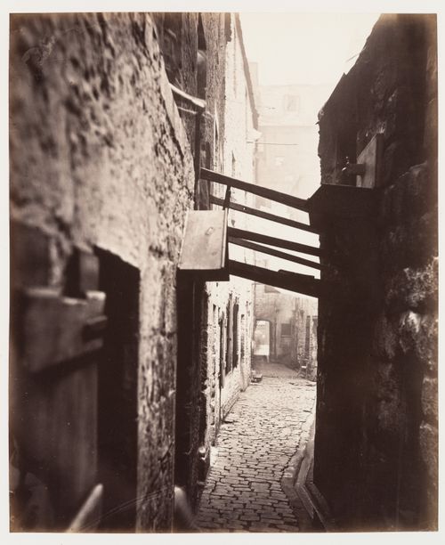 View of Close No. 83, High Street, Glasgow, Scotland