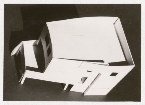 View of model for Casa Fernando Machado, Porto, Portugal