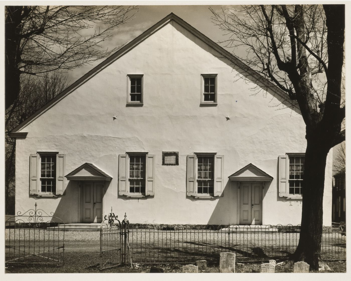 Mennonite Meeting House, 1878, Deep Run