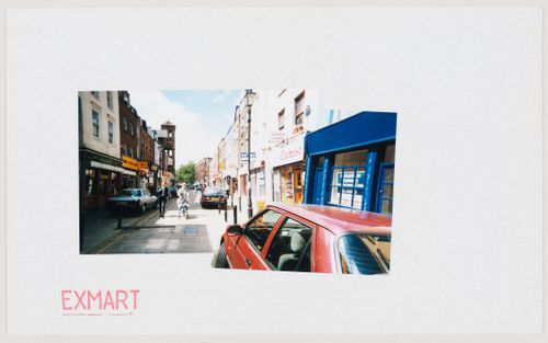 Exmart: view of site looking southwest