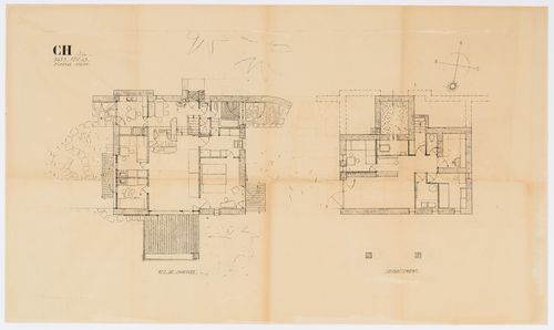 Plans and elevations, House of Charlotte Perriand