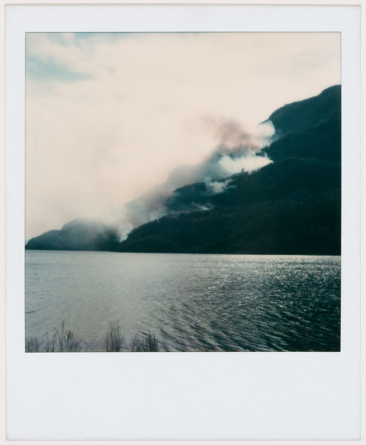 Lago Maggiore, seen from shore, Italy