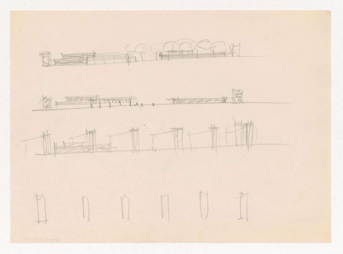 Sketch elevations for Illinois Institute of Technology