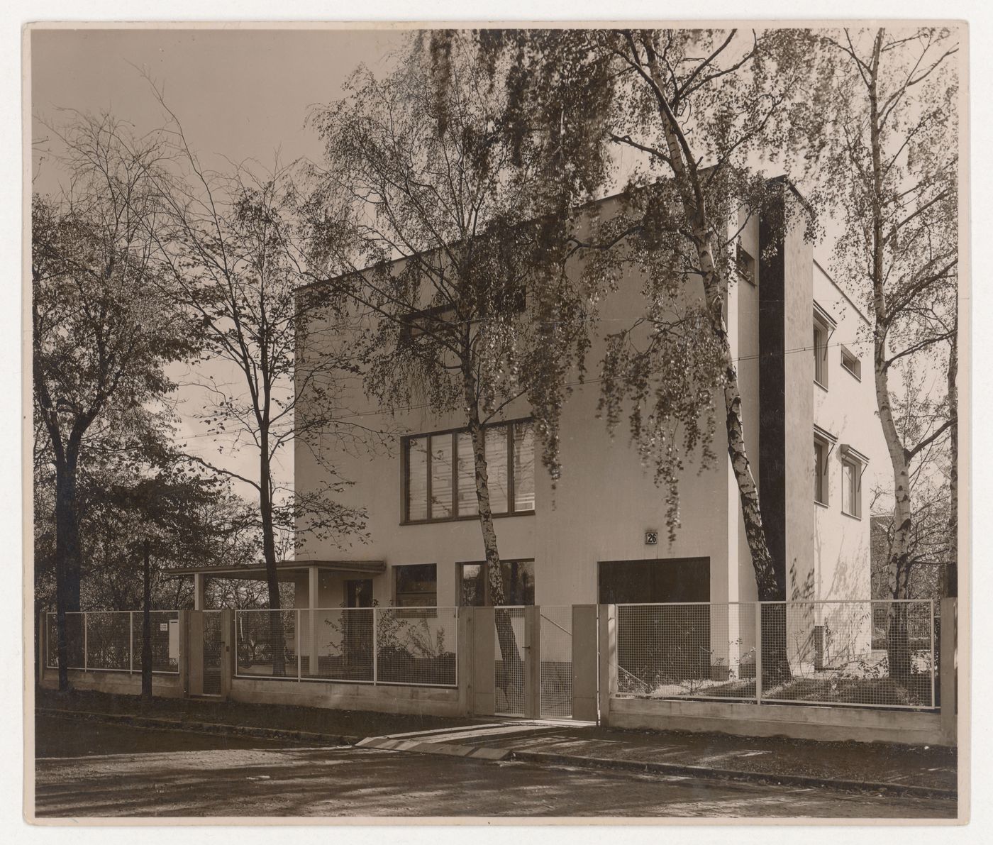 Exterior view of Dr Rabe House, Zwenkau