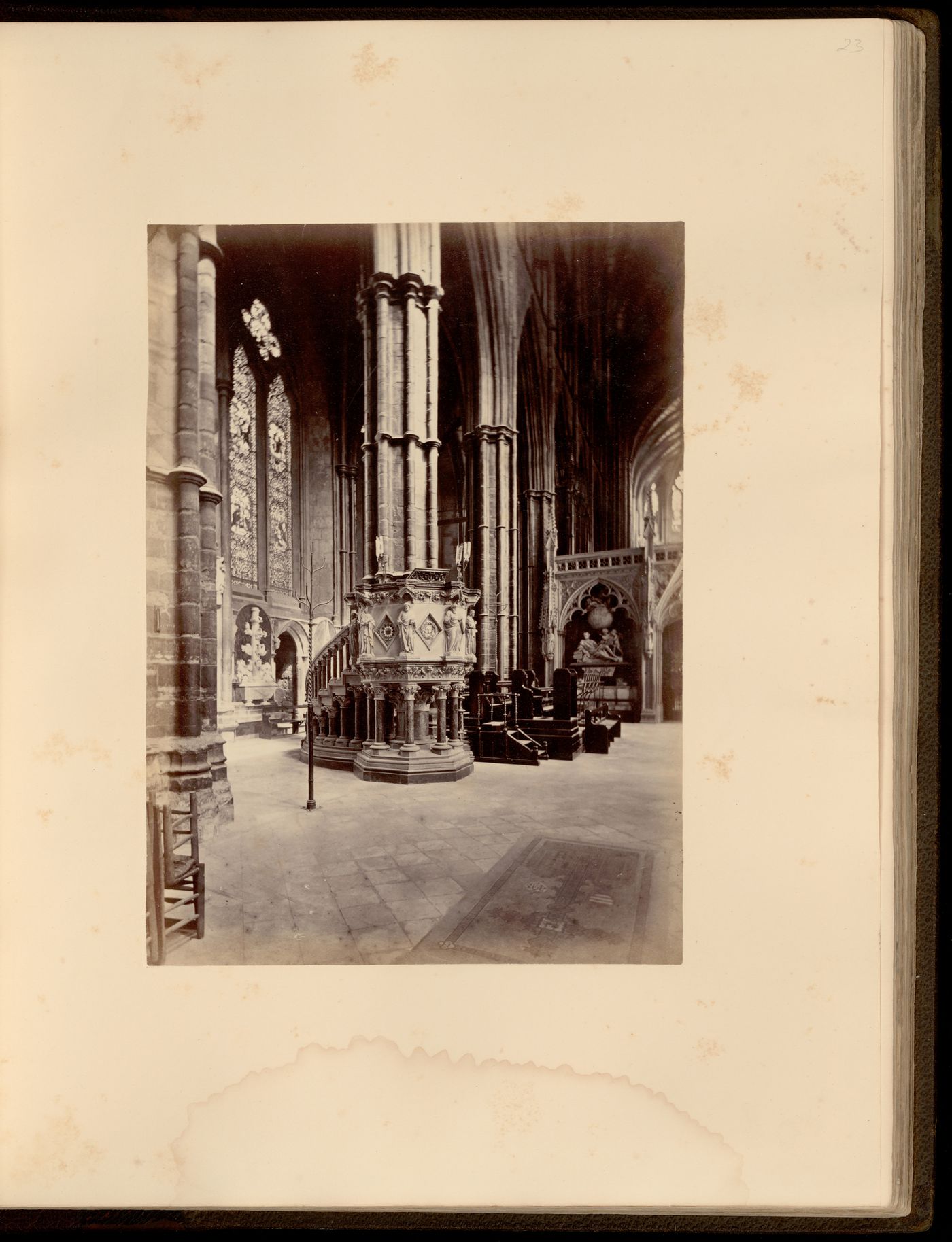 Plate from book ''The Abbey and Palace of Westminster''