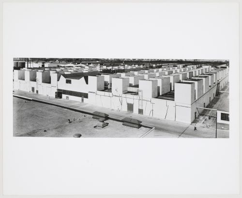 View of the Test Cells from above, Wright Aeronautical Corporation Airplane Engine Assembly Plant, Lockland, Ohio