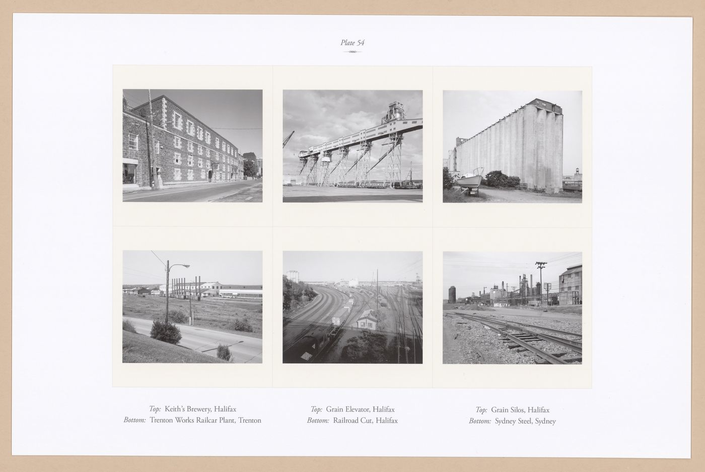 Plate 54: Industrial (2 of 2), from the portfolio, A Nova Scotia Archive