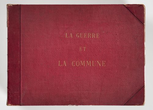 Views of the destruction of Paris during the Commune, Paris, France