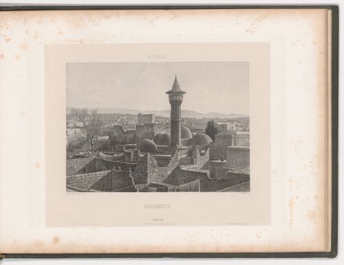 View of Beirut, Syria (Lebanon)