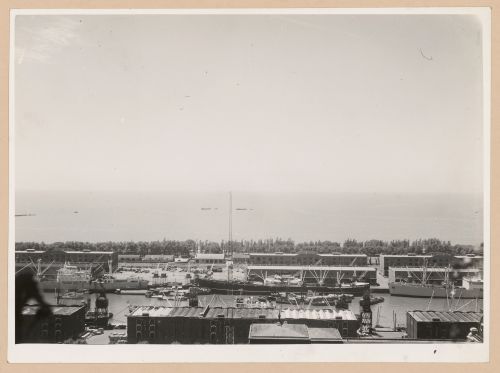 Reference photograph of aerial view of Rio de la Plata for Cruz en el Rio de la Plata, Buenos Aires, Argentina