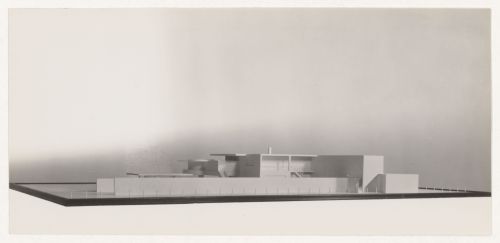Photograph of a model for Johnson House, Pinehurst, North Carolina