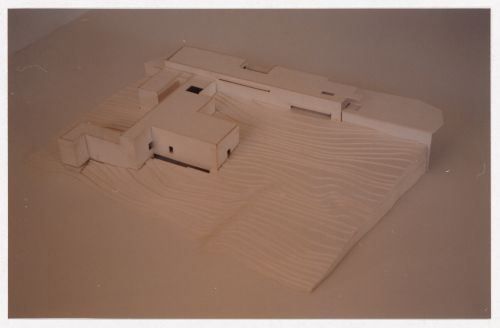 Photograph of model for Museu Granell, Santiago de Compostela, Spain
