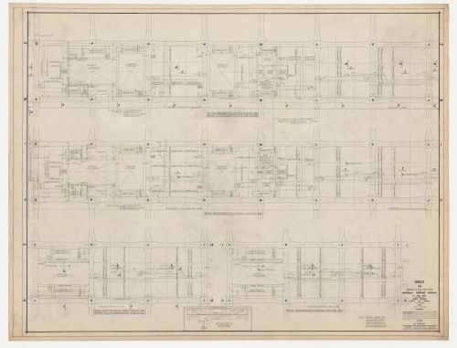 Postes de travail : détails, Imprimerie Nationale du Canada, Hull, Québec, Canada