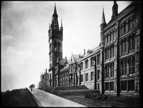 Plate from album ''University of Glasgow, Old and New''
