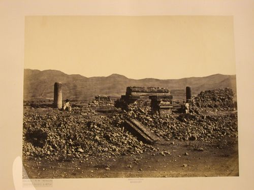 View of the Second Palace (also known as the East Building in Quadrangle E), Mitla, Mexico