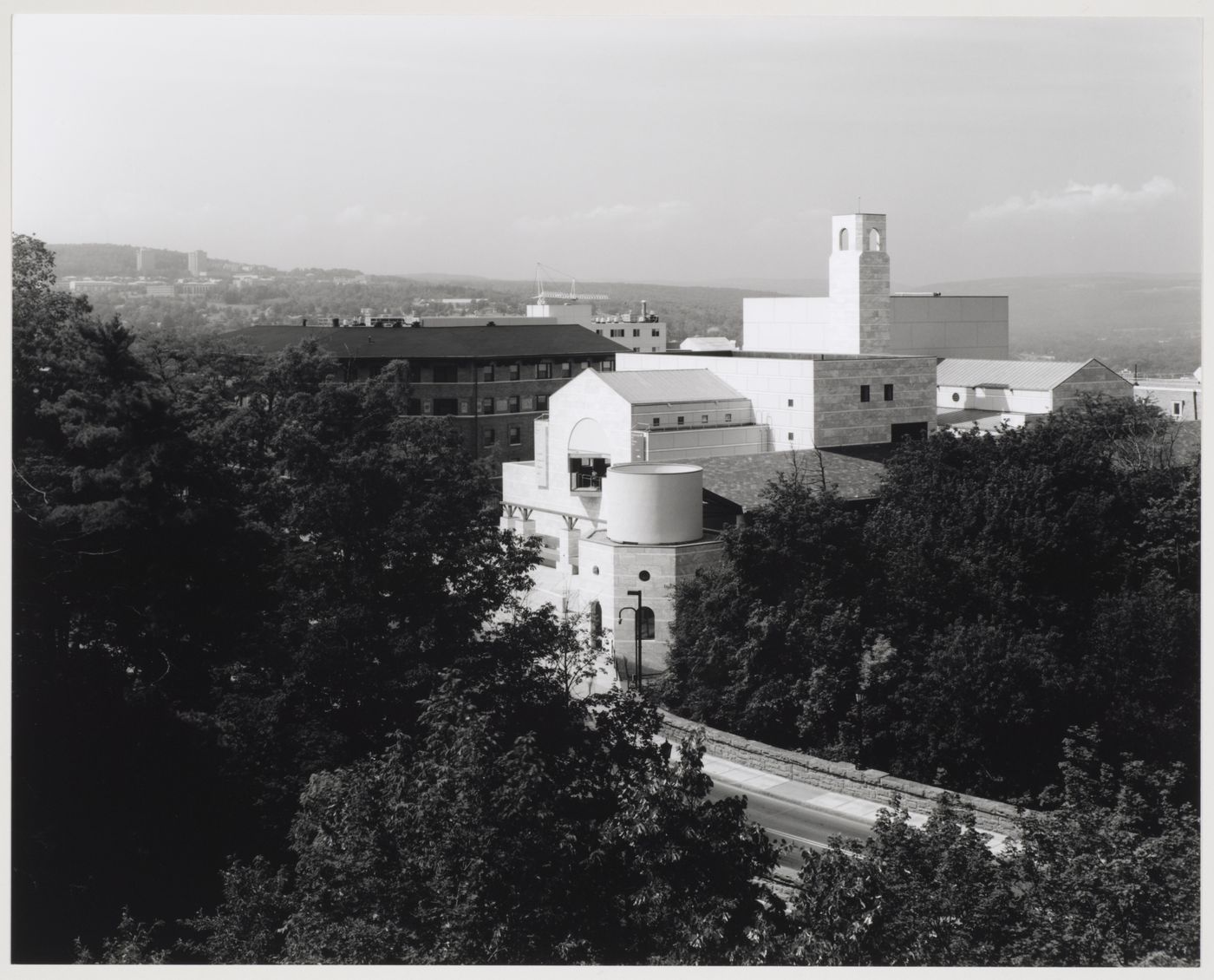 Center for Theatre Arts, Cornell University, Ithaca, New York: exterior view