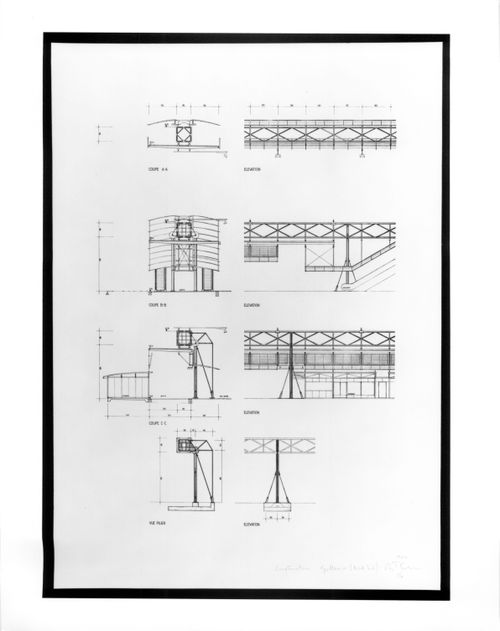 Parc de la Villette - Galleria Sections