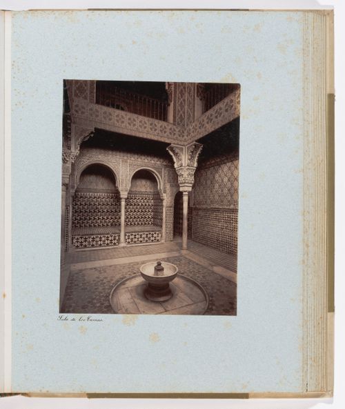 Interior view of Hall of the Beds, Alhambra, Granada, Spain
