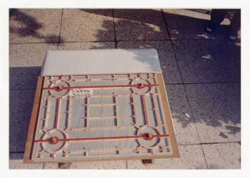 Photograph of model for Linear city, Chandigarh, India