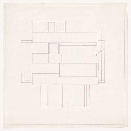 Elevation for Bernstein House