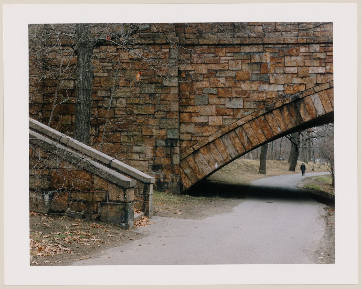 Viewing Olmsted: View of Longwood Avenue Bridge, Muddy River Improvement, Boston, Massachusetts