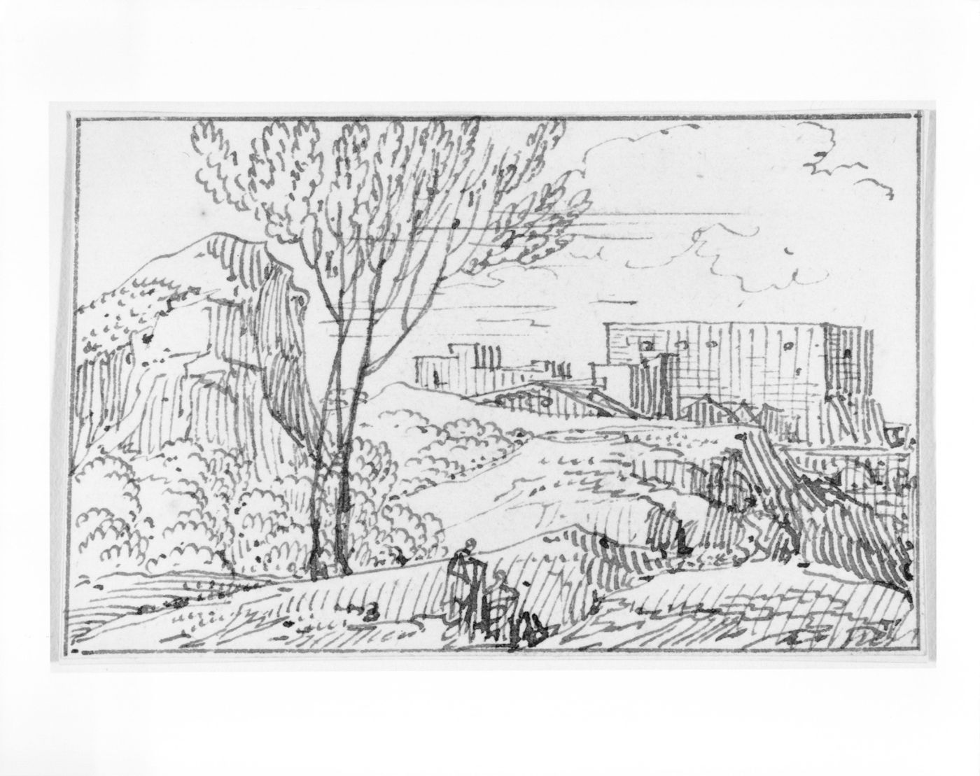 Imaginary view of Rome